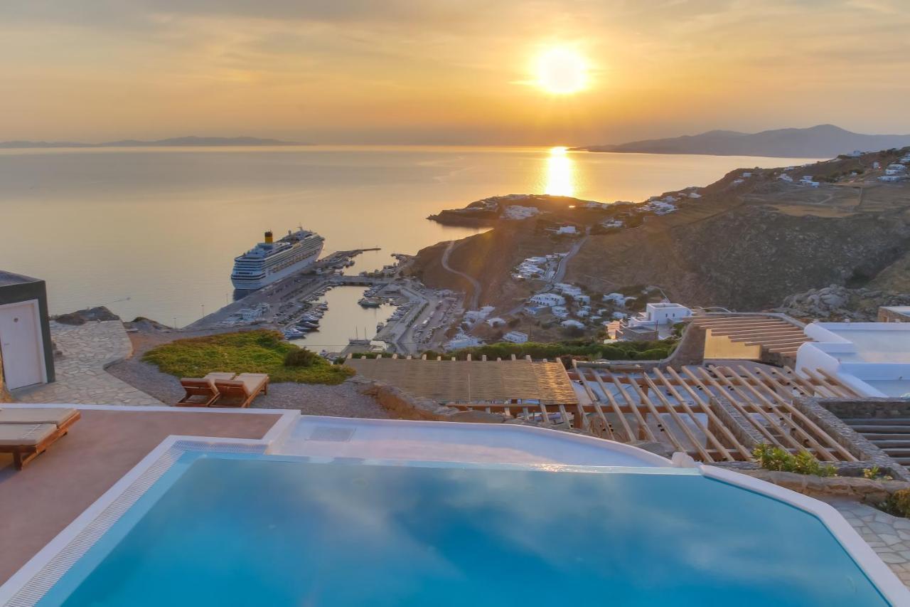 Manolia View Mykonos Leilighet Tourlos Eksteriør bilde