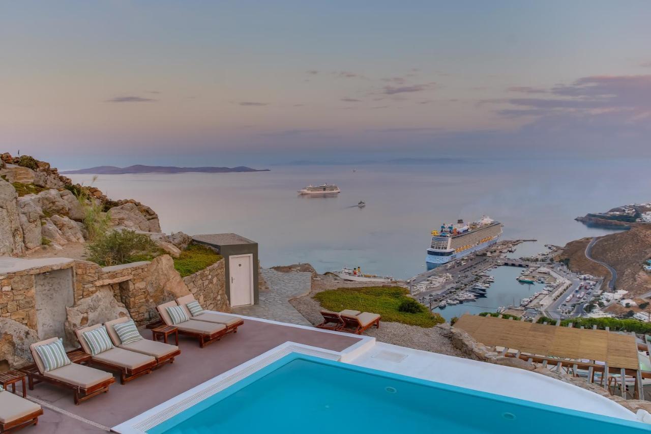Manolia View Mykonos Leilighet Tourlos Eksteriør bilde