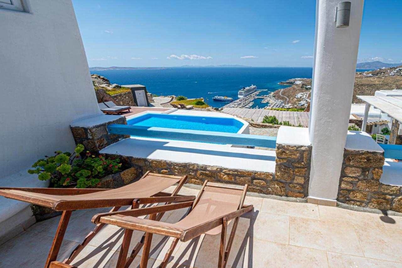 Manolia View Mykonos Leilighet Tourlos Eksteriør bilde