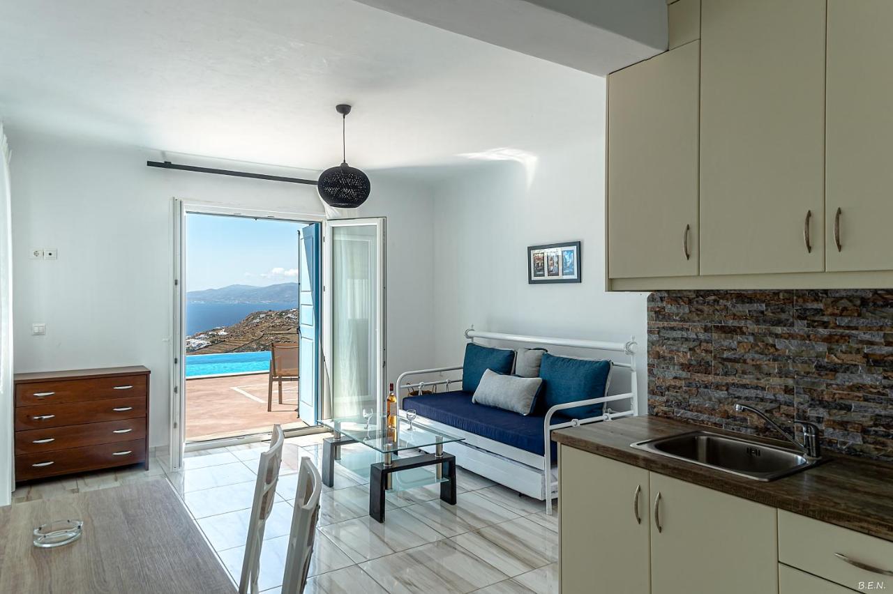 Manolia View Mykonos Leilighet Tourlos Eksteriør bilde