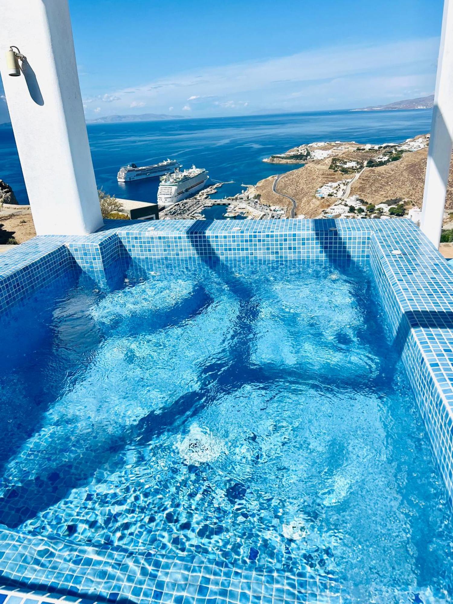 Manolia View Mykonos Leilighet Tourlos Eksteriør bilde